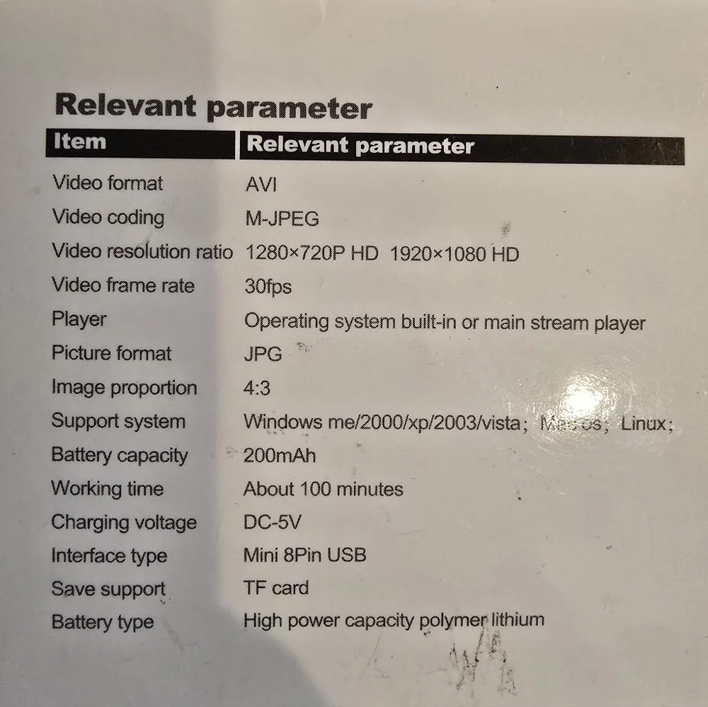 Autolover Mini DV Camera